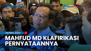 Klarifikasi Mahfud MD terkait Pernyataan mengenai Ibu Berdosa Bila Melahirkan Anak Tak Berakhlak