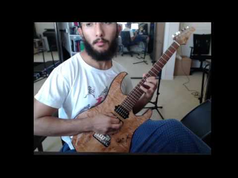Suhr Modern Custom 6 - Waterfall Burl Maple image 7