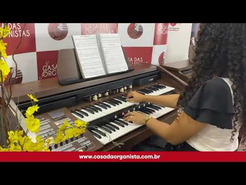ORGANIST YX 800 - HINO 61 (HINÁRIO 5 CCB) - A MINHA ALMA DESEJA VER-TE  - CASA DAS ORGANISTAS