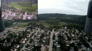 DJI Naza w/GPS, FPV, with SkyLark "all-in-one" on-board cam, video tx, OSD, GPS