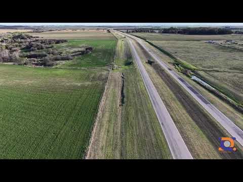 Autovía Córdoba–Río Cuarto desde el aire | Coronel Baigorria 🇦🇷