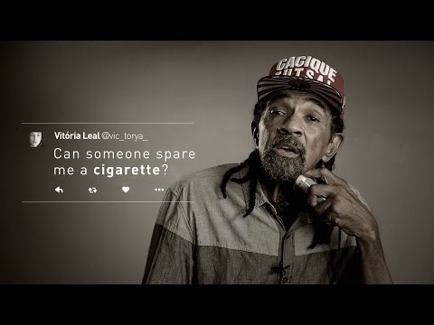 ⁣The voice of cigarette