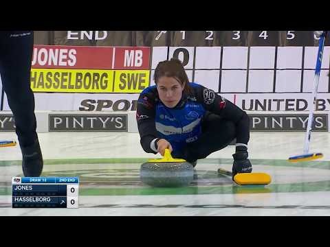 Hasselborg makes tricky tap for two points