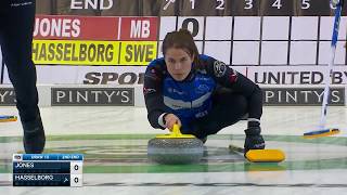 Hasselborg makes tricky tap for two points image