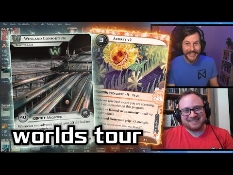 Worlds Tour - Android: Netrunner // LIVE
