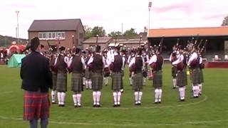 preview picture of video 'The Glasgow Skye Association Pipe Band - Grade 2 @ Shotts 2 June 2012'