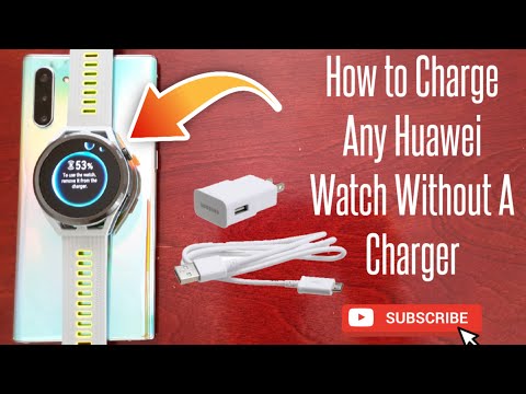 How to Charge Any Huawei Smartwatch Without A Charger|Very Useful Tip if you have Lost your charger