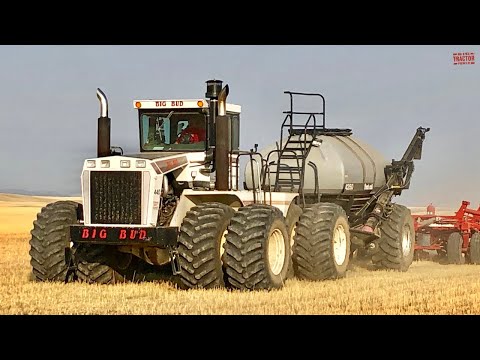 BIG BUD 440 Tractor and 86ft MORRIS Air Drill