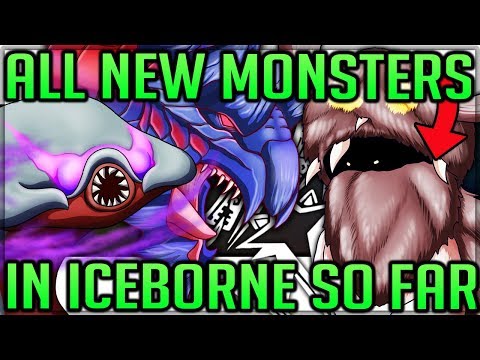 All 14 New Monsters Coming to Iceborne - Monster Hunter World Iceborne! (Fun/Discussion) #iceborne