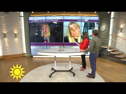 Svenska Filippa mitt i tyfonen Mangkhut: "Alla har varit extremt rädda – kändes - Nyhetsmorgon (TV4)