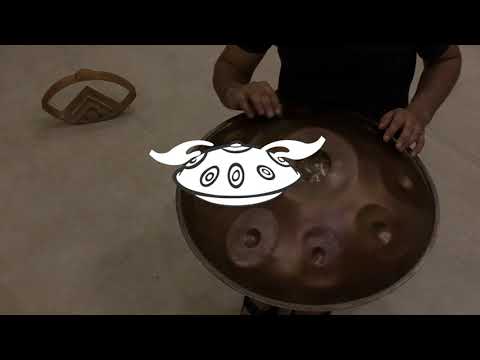 'Svaraa' Handpan: C# YshaSavita 9 | Stainless | Scale: C#/ G# C C# D# F F# G# C#