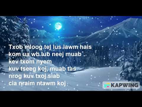 Nyob Ua Ke By Maa Vue | Karaoke | Original
