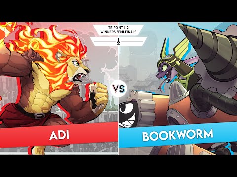Tripoint 112 - Winners Semi-Finals - Adi (Zetterburn) Vs  Bookworm (Elliana)