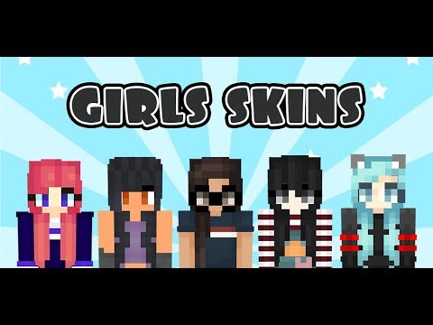 Girls Skins for Minecraft PE Video