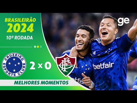 Gols e lances de Cruzeiro x Fluminense