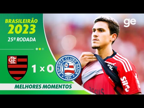 Gols e lances de Flamengo x Bahia