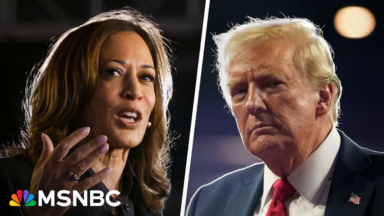 ‘It’s anyone’s guess!’: NBC News poll shows Harris and Trump even three weeks before election