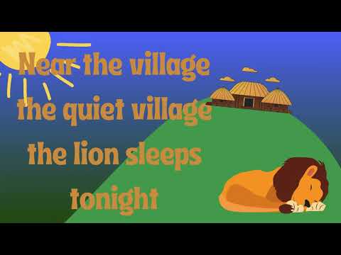 Lion sleeps tonight