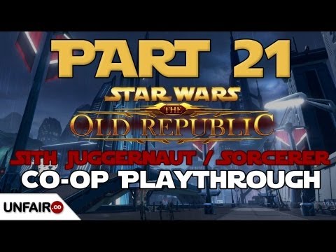 Let's Play SWTOR Co-op Part 21 : Sith Juggernaut + Sorcerer Playthrough : Dromund Kaas