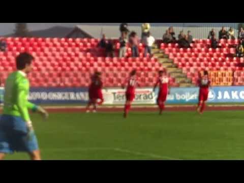 Radnički - Donji Srem 1:0 , Spalević