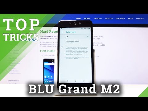 Top Tricks Performed on BLU Grand M2 - Top BLU New Features