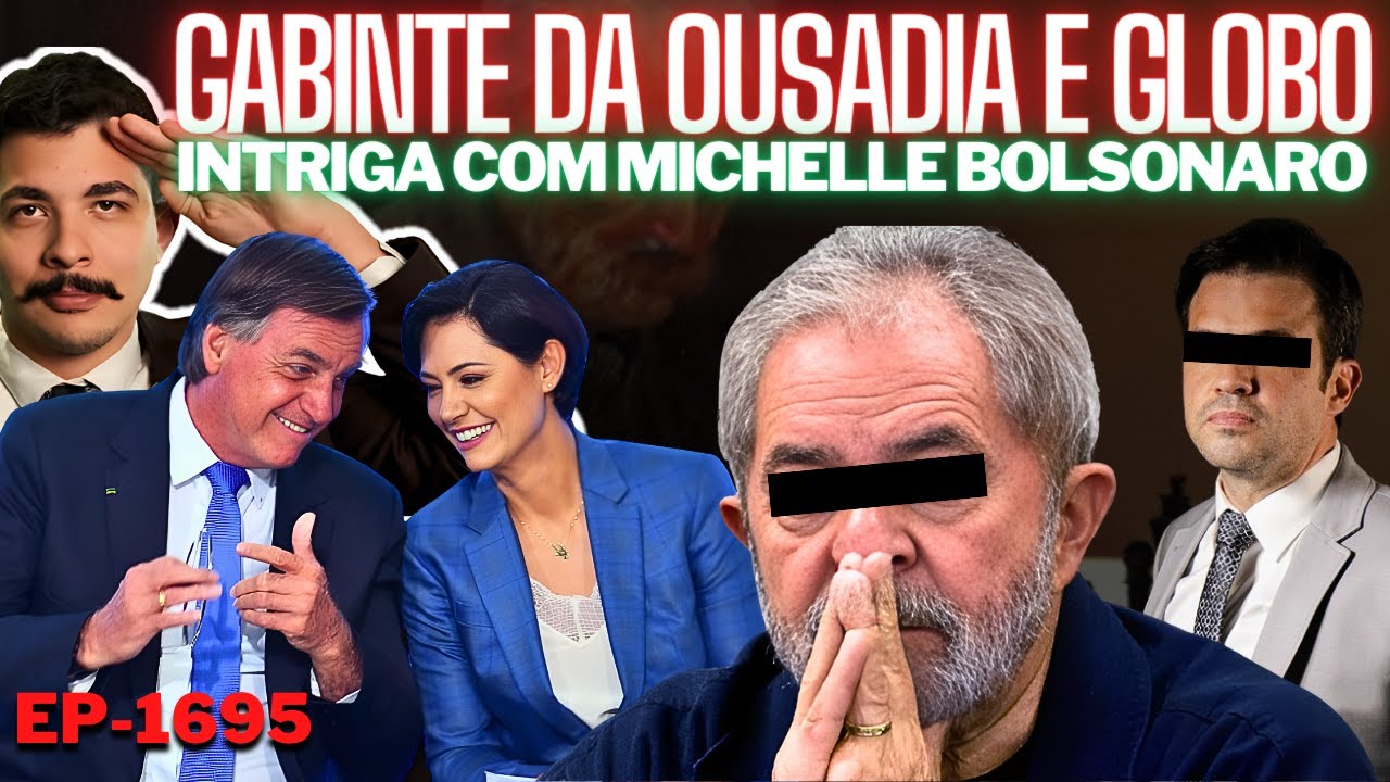 GABINTE DA OUSADIA: Esquerda com MEDO da Globo + INTRIGA Com Michelle Bolsonaro + Vítoria da Direita
