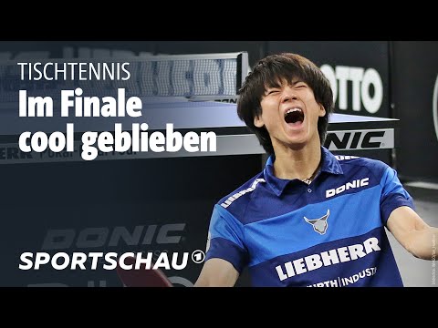 Tischtennis: TTF Ochsenhausen - 1. FC Saarbrücken, Highlights DTTB-Pokal | Sportschau