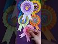 How To Make Paper Badges Crafting Craft Paperart Diy Easydiy Papercrafting Teacher Origami