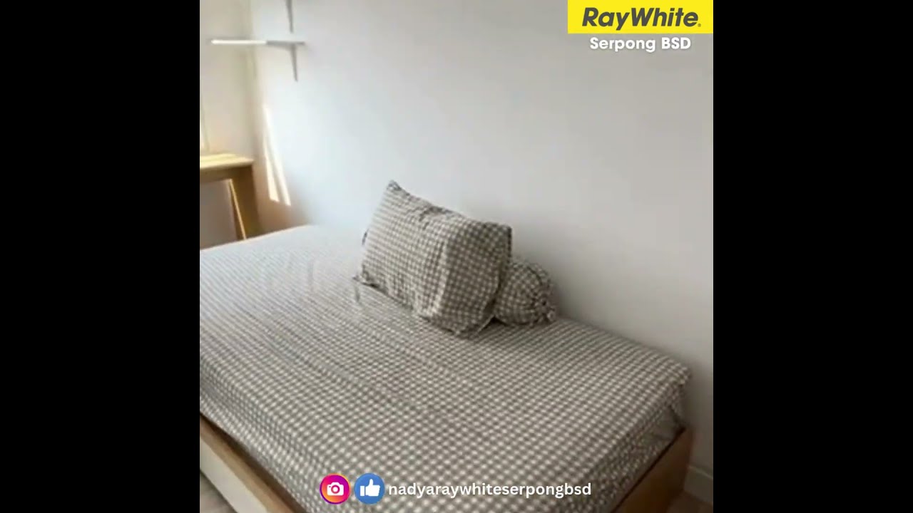 Apartment  Serpong Garden, Studio Furnished siap huni