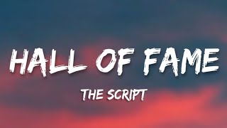 The Script - Hall of Fame ft. will.i.am (Lyrics/Lyrics Video)