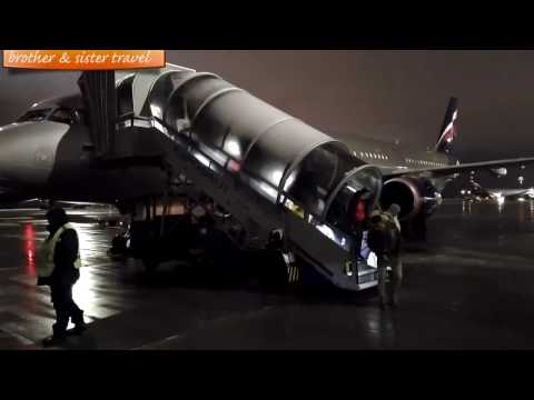 AEROFLOT airline review to reach European capitals in low cost mode trip report