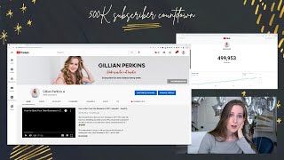 500K SUBSCRIBER LIVESTREAM (+ reacting to my first videos!)