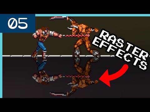 Sega Genesis Raster Effects Explained - Audiovisual Effects Pt. 05