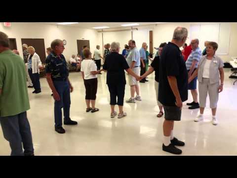 Square dancing with Romney Tannehill at the Zig Zags Square Dance Club  in St. Louis, MO.