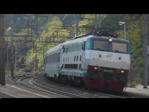 Fave, salame e... Treni alla stazione di Mignanego!
