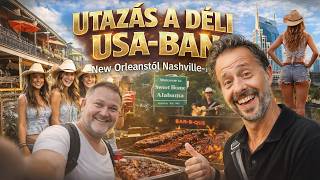 USÁNKA és a FÜLLEDT DÉL: a Nagy Kaland New Orleanstól Nashville-ig