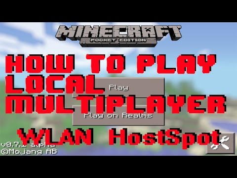 PixelGamingFrontier - [OLD version] Minecraft Pocket Edition  How To Play Multiplayer Using local Wifi connection