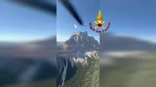 Nuovo movimento franoso nel Monte Pelmo