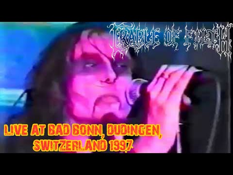 Thumbnail for 108) CRADLE OF FILTH - Live At Bad Bonn, Düdingen, Switzerland (15th April 1997) (RARE SHOW!) by J.O.E., Slayer, Gian Pyres, R.E.M., Stuart Anstis, Queen, Nicholas Barker, The Band, Dani Filth, Concert, Damien Gregori, Cradle of Filth, Y&T
