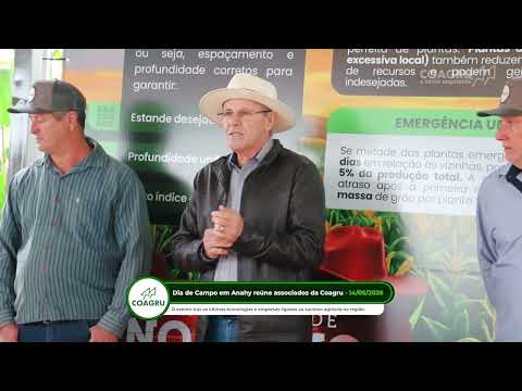 Coagru Informativo - Dia de Campo Descentralizado em Anahy