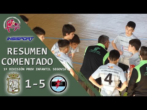 FS CUÉLLAR COJALBA INFANTIL A 1-5 CD SEGOSALA A | RESUMEN J12 1º DIV PROV SEGOVIA 21-22