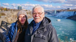 Las CATARATAS DEL NIÁGARA en Ontario, Canadá + Cata de VINOS Canadienses en Niagara-on-the-Lake 🍷