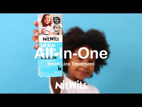 How to Use Nitwits All In One Solution to Remove Head Lice - Demo Video - Step by Step Tutorial