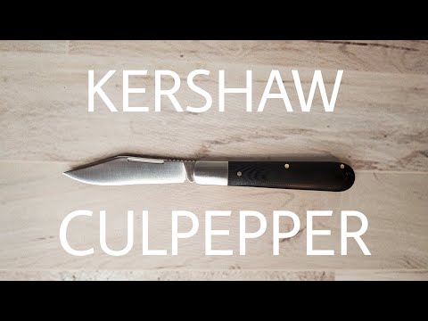 The Kershaw Culpepper Traditional / Slipjoint Pocketknife:  A Classic Mild Mannered Review