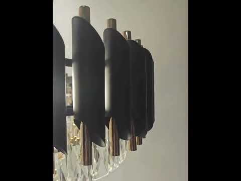 Миниатюра изображения товара Потолочный светильник Mirastyle CF-9001/500 BK+GD