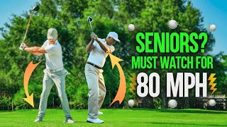 Lost Your Distance? My 5 Steps to 80 MPH (Senior Golfers, Watch This!)