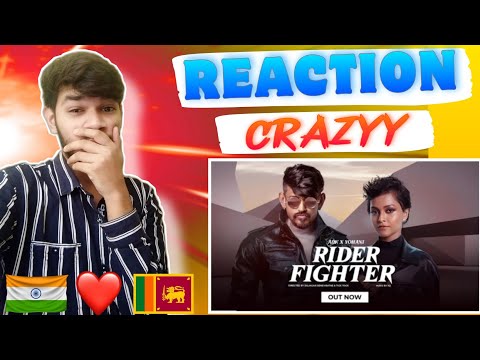 indian first Reaction 🇮🇳❤️🇱🇰 ADK and Yohani - Rider Fighter (Official Music Video)| SPIKE Reaction