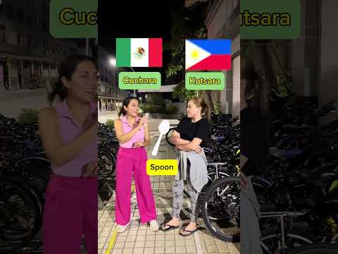 Mexican Spanish Vs Filipino 🇲🇽🇵🇭 Have many words similar to Spanish  #learningspanish