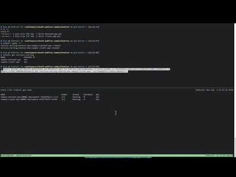 Knative Service to Service Call