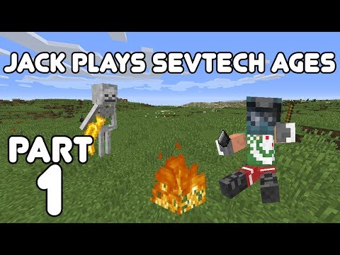 Let's Begin! Jack plays Minecraft: SevTech Ages Part 1